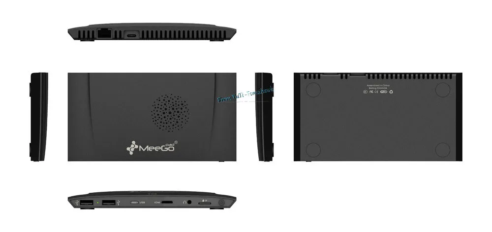 2018 meegopad T09 4 ГБ Оперативная память Тип-C Mini PC Box Windows 10 Intel x5-Z8300 двухдиапазонный Wi-Fi 2,4 г/5 г 1000 Мбит/с LAN Compute Stick