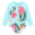 BAOHULU UPF 50+ Детские Купальники Лето Младенческой Baby Girls Sun Suit С Длинным Рукавом Печати Купальник Купальная Одежда Девушка Цельный