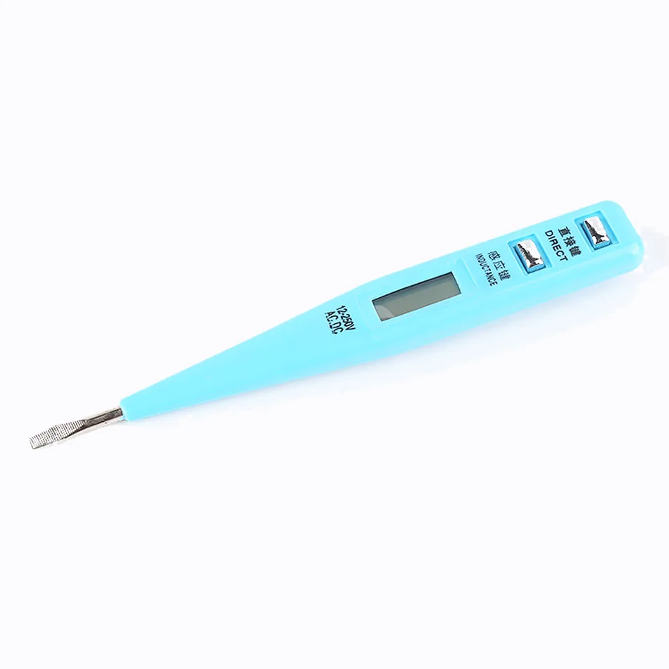 Цифровой дисплей электрический карандаш многофункциональная тестовая ручка напряжения Индуктивная измерительная ручка электрический инструмент Отвертка Инструмент