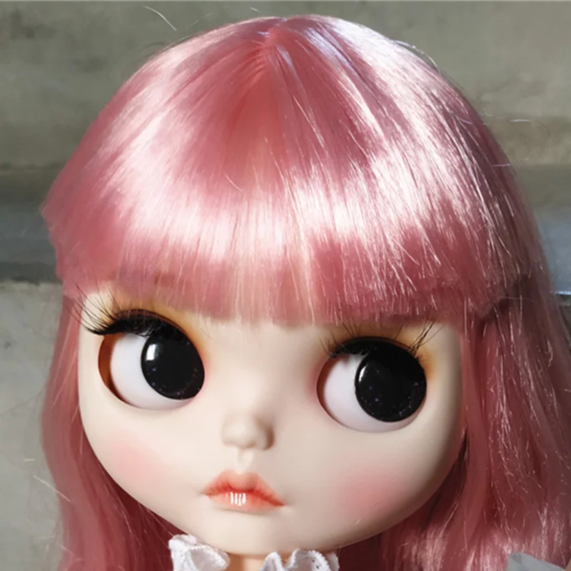 ICY Blyth кукла подгонянное лицо, включая заднюю пластину и винты, матовое лицо, губы вырезанные, брови