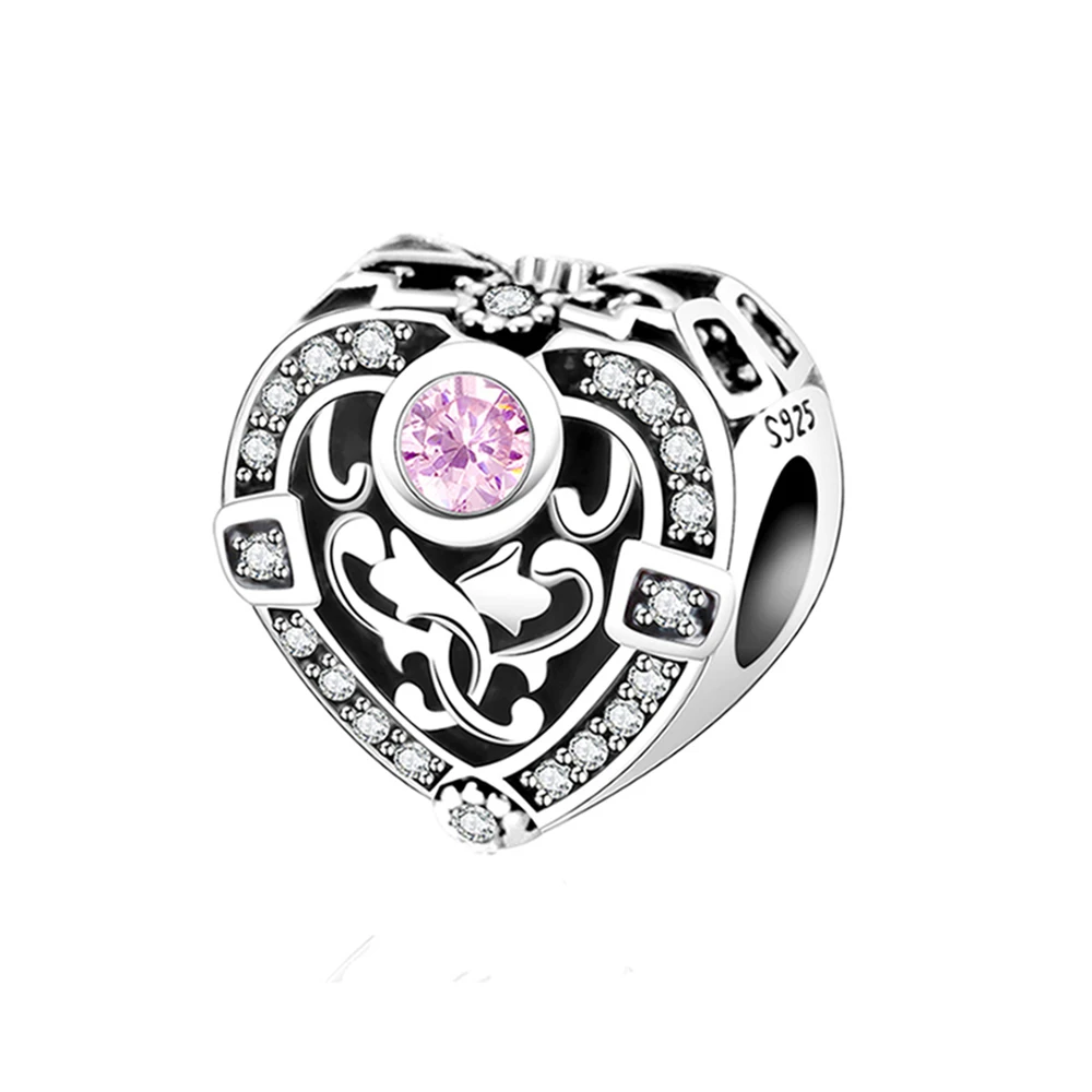 Очаровательный браслет Pandora, серебро 925 пробы, красивая бусина, высокое качество, ювелирное изделие, подарок, осень, Berloque