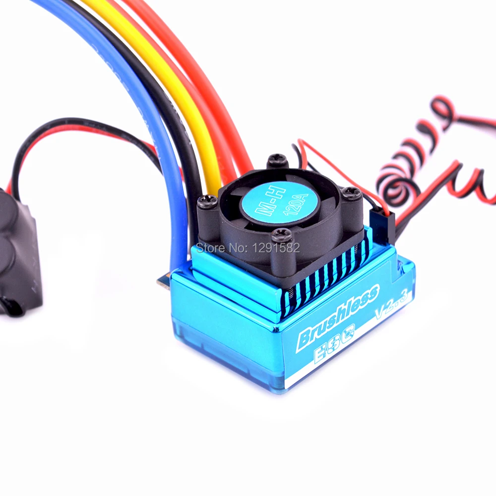 Новый Бесщеточный Регулятор Скорости 45A 60A 80A 120A ESC без датчика пыленепроницаемый