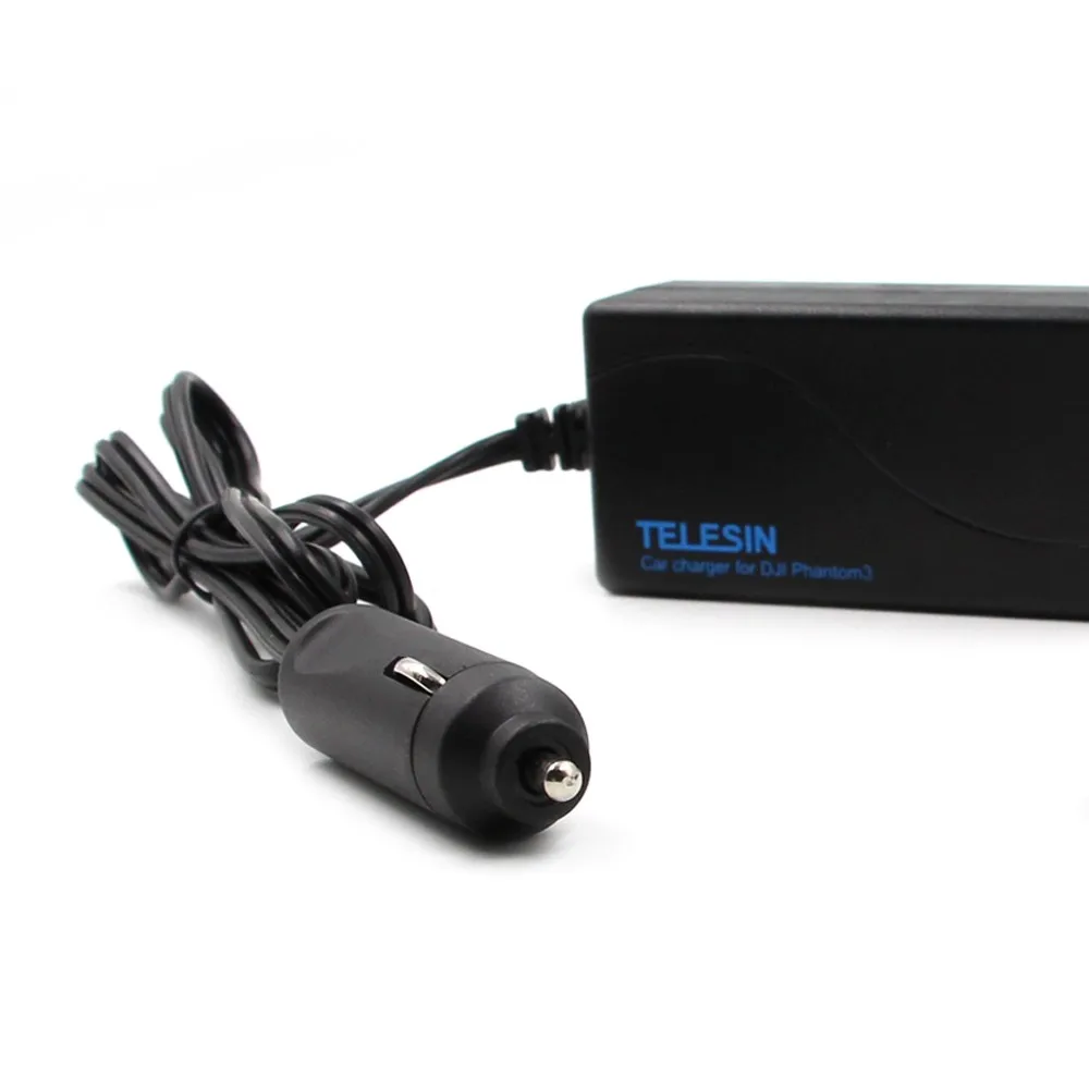 TELESIN 70W 3 Channel USB Car Charger Adapter For DJI Phantom 3 Series Flight Batteries And Remote Controllers 3 In 1 Charger
