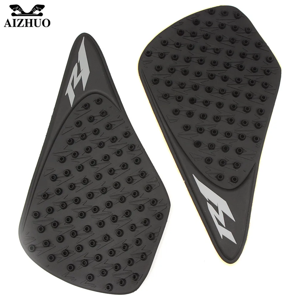 For Yamaha R1 YZF R1 2007 2008  Motorcycle Tank Pad Protector Sticker Decal Gas Knee Grip Tank Traction Pad Side 3M Tank Sticker