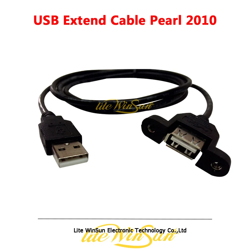 Litewinsune USB Удлинительный кабель для 2010 2012 2008 жемчужный контроллер DMX удлинитель u