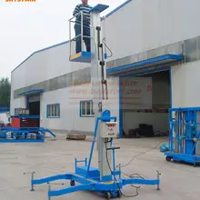 10 м алюминиевая одномачтовая воздушная Рабочая платформа