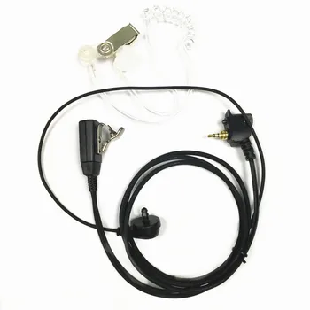 

1PIN White Catheter Air Conduction Earphone for Radios mth600 mth650 mth850 MTH800 mpt850 mts850