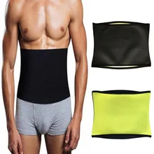 Мужские Шейперы для тела Массажный пояс с эффектом сауны пот пояс для похудения формирующий талию на лямке Пояса Корректирующее белье компрессионный неопрен корсет