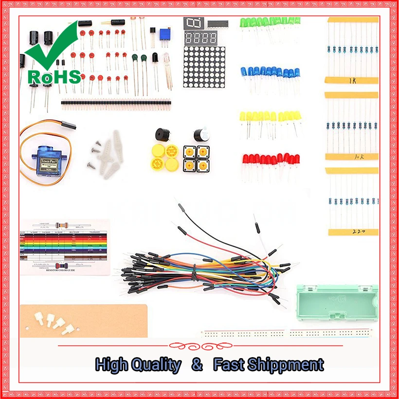 Electronic Parts Pack KIT Component Kitelectronic partskit