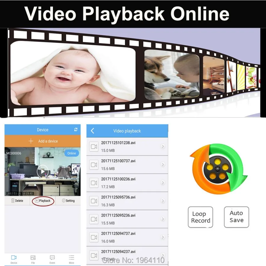 Super Mini Portable Magnetic WiFi Security DVR Camera Motion Detection & Magnetic Bracket Universal Installation playback