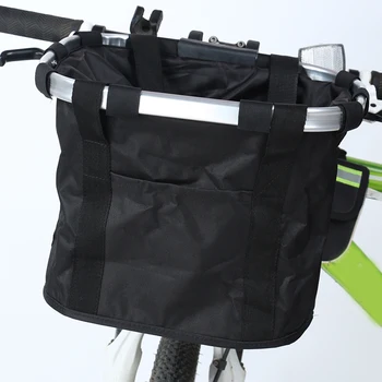 

A,High Quality Aluminum Mountain Bike Basket Quick-disassembly Bicycle Pet Carrier Bag Bicycle Basket For Dogs And Cats