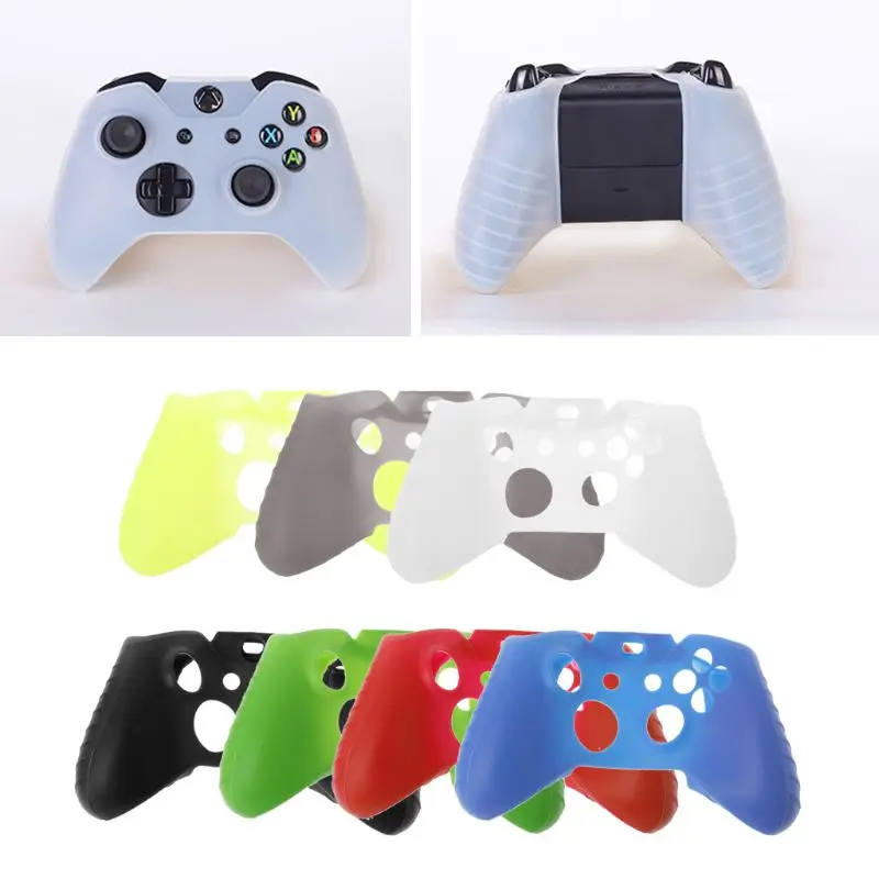 

Soft Silicone Rubber Protective Skin Case Cover for Microsoft Xbox One Controller Accessories