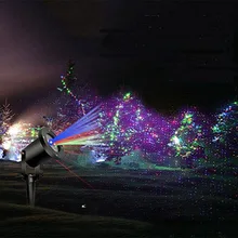 Рождественский лазерный светильник s открытый RGB движущаяся звезда садовый лазерный светильник-проектор водонепроницаемый лазерный светильник