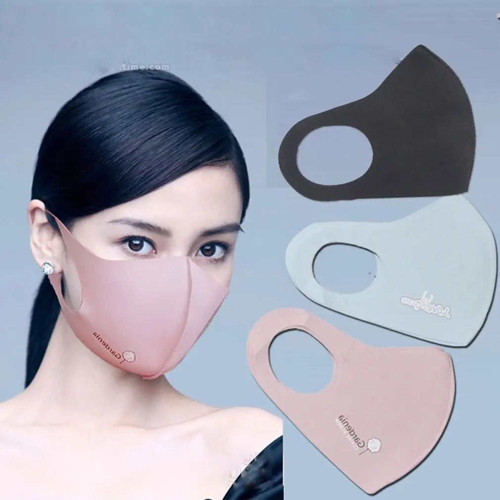 Ice Silk sunscreen washable men s breathable dust mask solid color black health and beauty personal 1 Ice Silk sunscreen washable men s breathable dust mask solid color black health and beauty personal 2