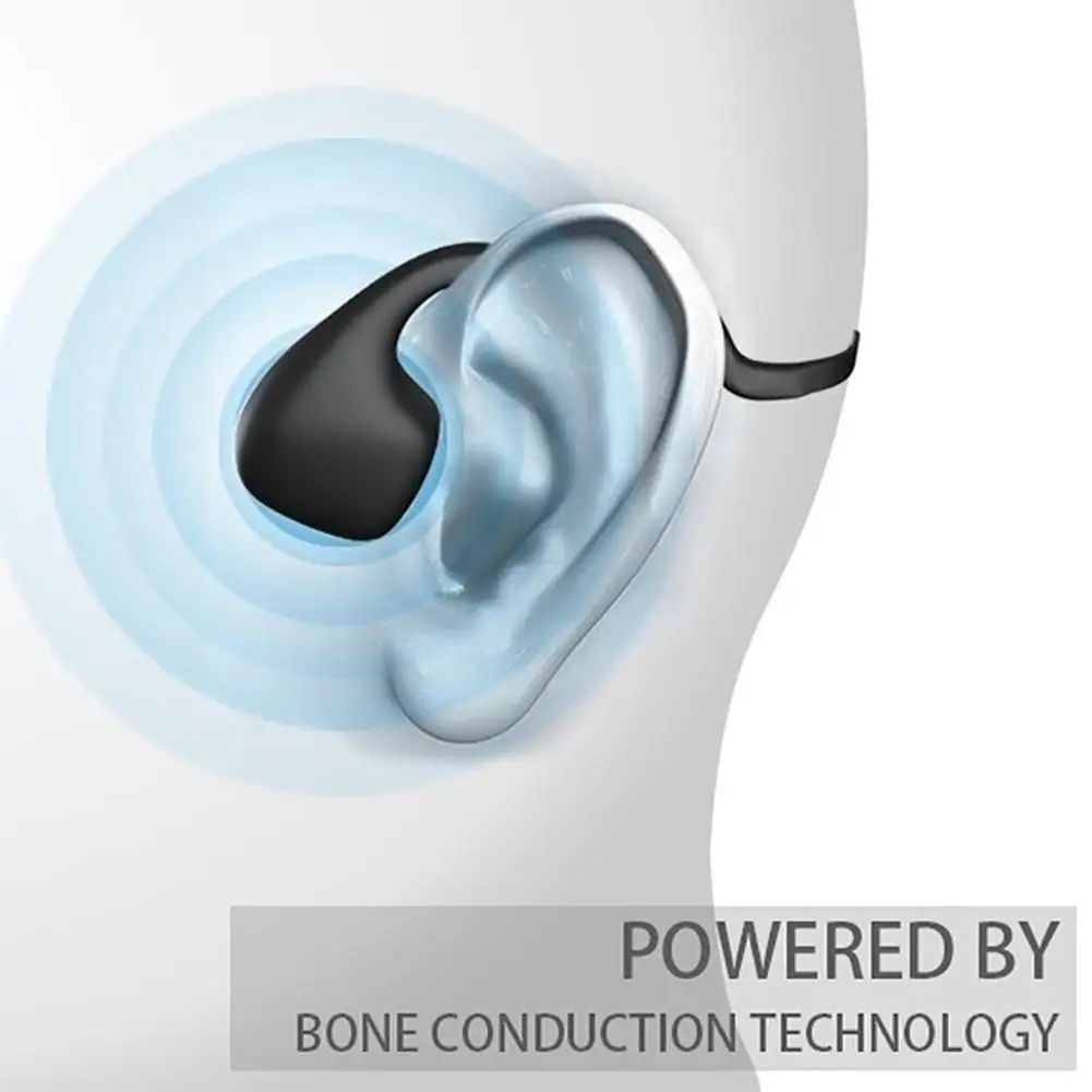 KTZ Bluetooth 5 0 наушники костной проводимости беспроводная гарнитура спортивные для
