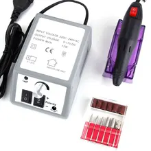 Профессиональный электрический аппарат для маникюра, дрель для ногтей, машинка для маникюра, Гель-лак с полировкой, шлифовальное оборудование для ногтей