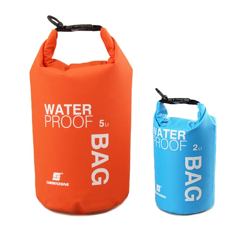 Waterproof Rafting Bag 4 Colors Outdoor Nylon Kayaking Storage Drifting