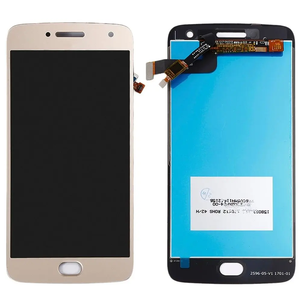 ЖК экран для Motorola Moto G5 Plus сенсорный дигитайзер датчик в сборе бесплатные