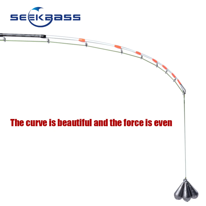 SEEKBASSJanpa Fuji катушка seat направляющая легкая лодка удочка морская Удочка PE 0 6 1 2 #