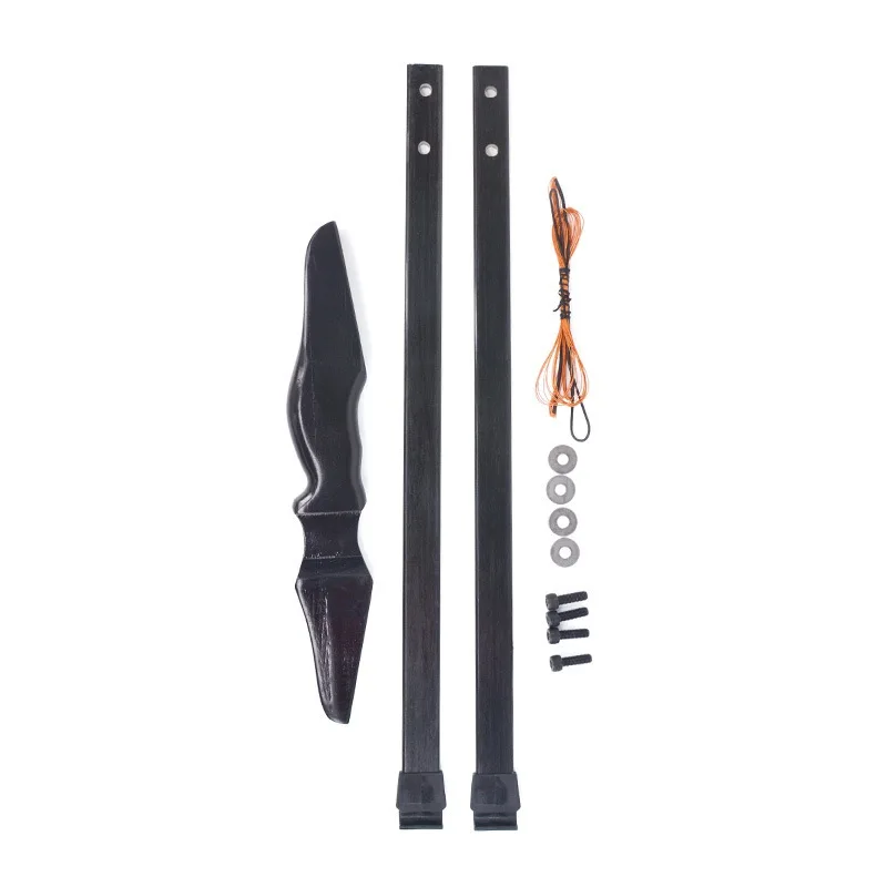 Recurvo para Destro com Jogo de Tiro com Arco Tiro ao ar Livre de Madeira Higth Qualidade Preto Arco Esportes 25 - 30 40ibs 6 Recurvo para Destro com Jogo de Tiro