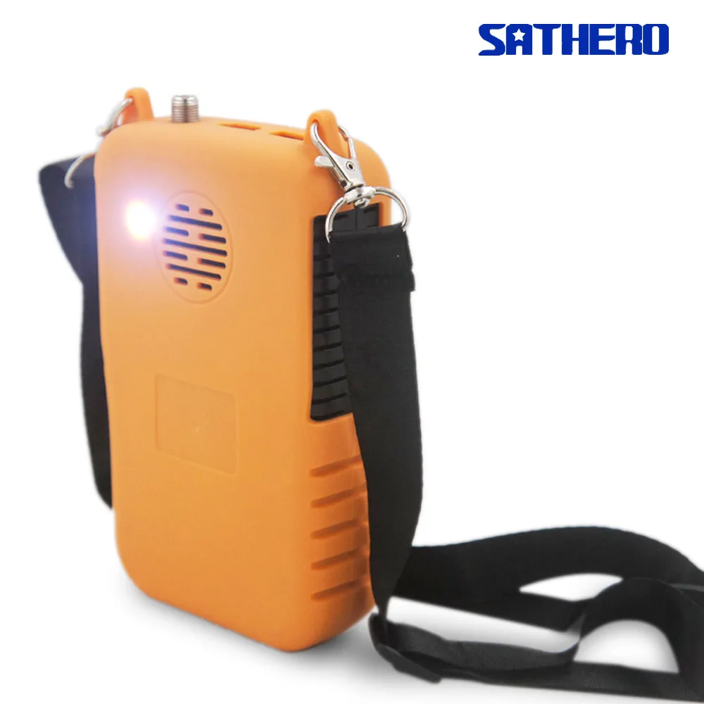 Sathero SH-400HD DVB-S2 спутниковый искатель HD метров MPEG-4 цифровой satfinder метр Полный 1080P ТВ satelite сигнальный искатель