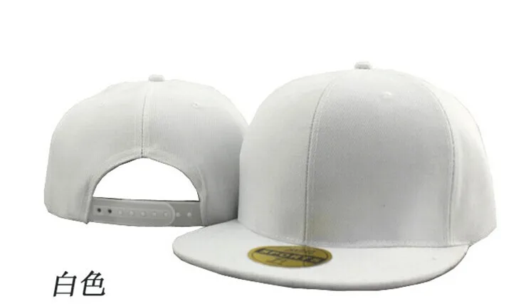 Модные бейсболки, кепки и кепки, простой дизайн, бейсболка для танцев, 1 шт - Цвет: white