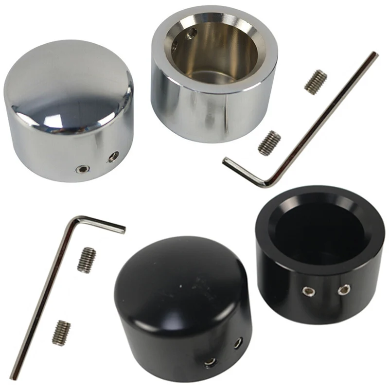 

Front Axle Nut Cover Cap Bolt for Harley for Sportster 883 1200 Dyna VRSCA V Rod VRSCA 2002-2006 CVO Softail