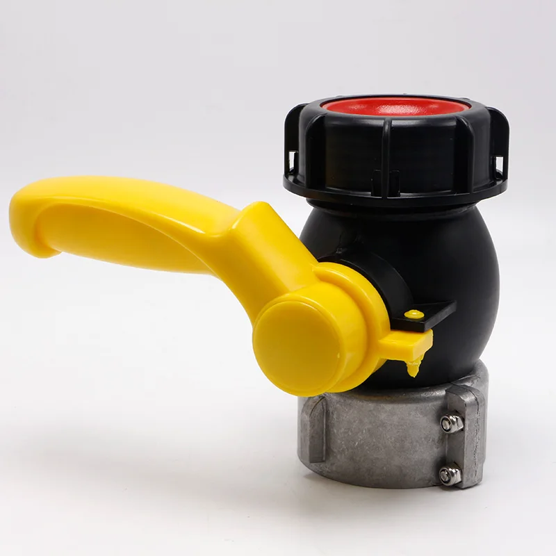 IBC Water Tank 62mm DN40 Screwable Ball Valve Square / Coarse Threadin
