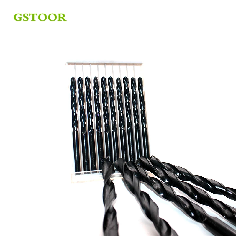

12PCS 1.0-6.5mm Twist Drill Bits Combination High Speed Steel Drill Set