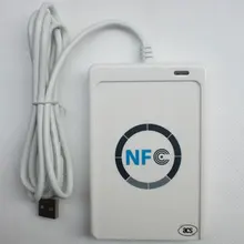 NFC ACR122U RFID USB-порт Бесконтактный считыватель смарт-карт и писатель+ 5шт бесплатно RFID-карт, ISO 14443 Соответствие