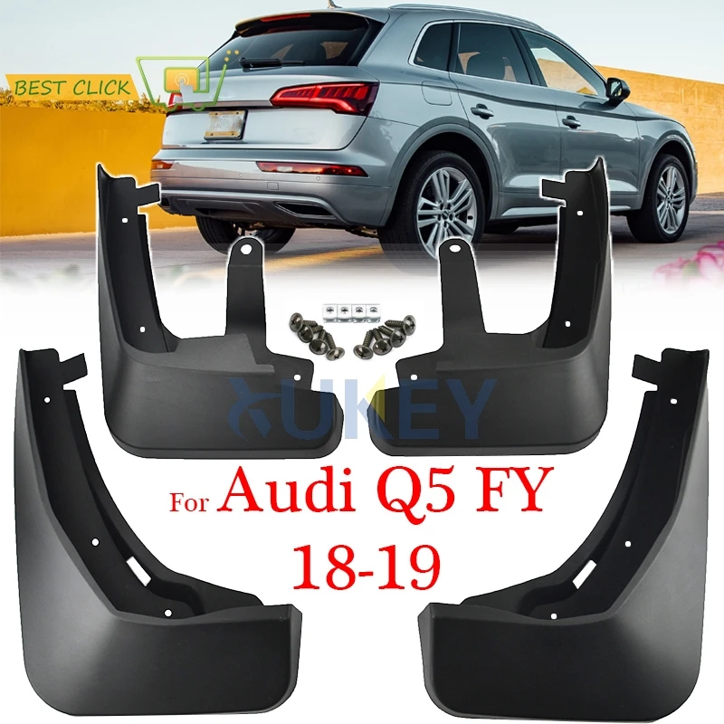 Комплект литых брызговиков для Audi Q5 FY 2018 2019 брызговики от грязи аксессуары
