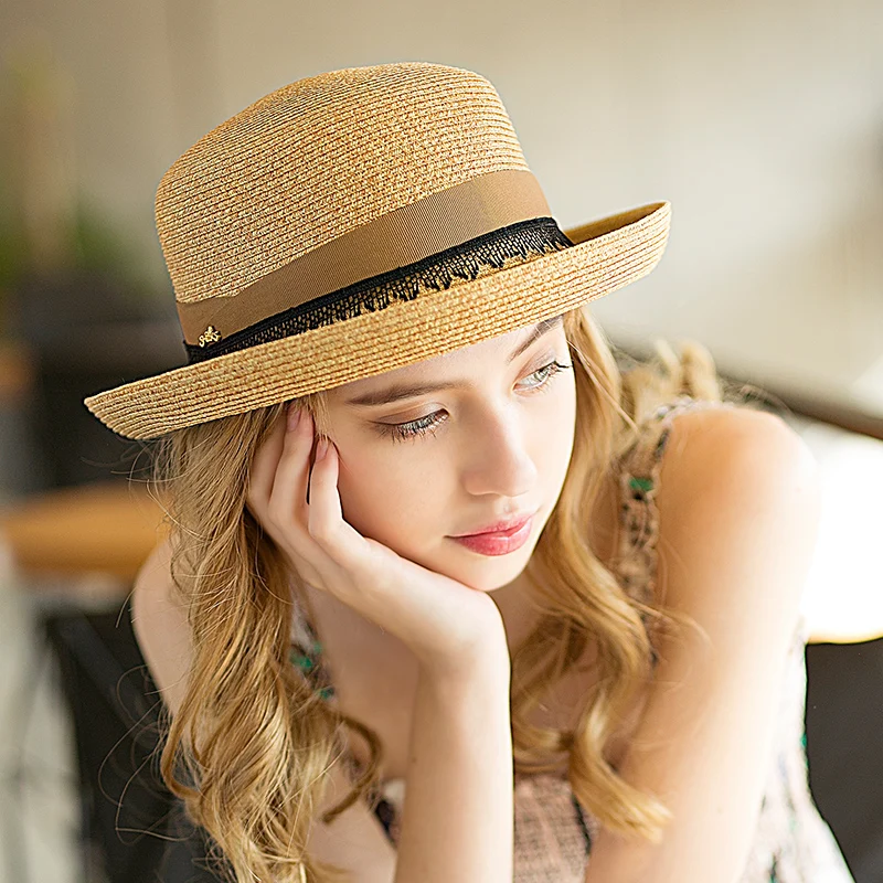 Women 2019 Fashion Summer Hats for Women Chapeu Feminino Lace Visors