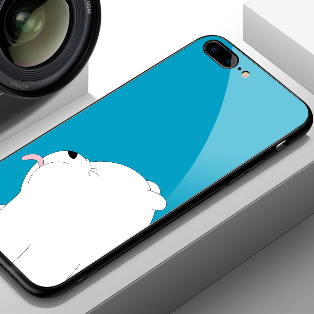 FinderCase чехол для iPhone XS MAX Bear Pig твердая задняя крышка 11 pro max стеклянное яблоко чехол для iPhone 7 8X6 6 Plus XR XS MAX