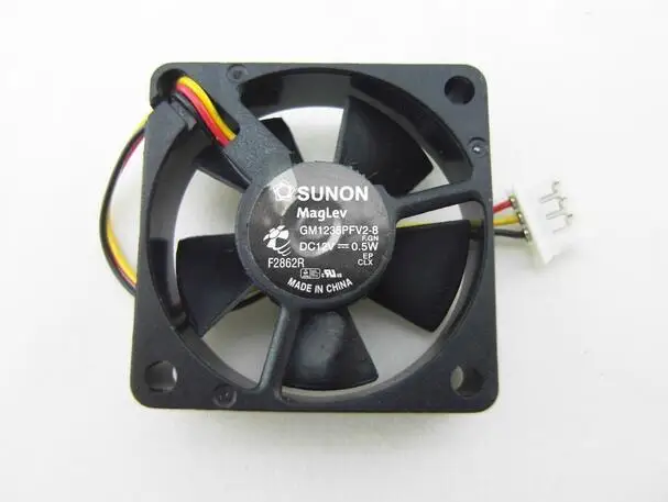 Оригинальный SUNON GM1235PFV2 8 3510 35x35x10 мм DC 12V 0 5 W 3 провода инструмент вентилятор Декодер