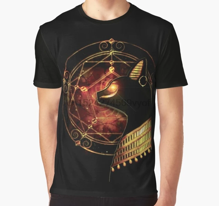 

All Over Print Women T Shirt Men Funny tshirt Bastet Graphic T-Shirt