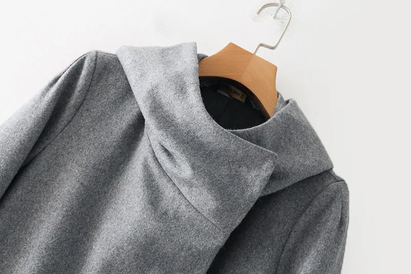 2019 зимнее короткое пальто женские куртки с капюшоном карманами Manteau Femme Hiver|manteau