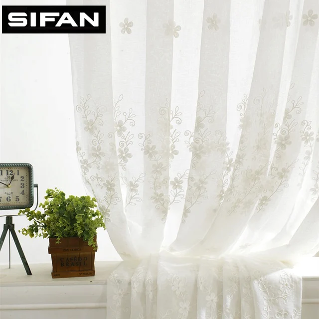 Best Price European White Fancy Embroidered Voile Curtains for Living Room Tulle Window Curtains for the Bedroom Sheer Curtains Best Price European White Fancy Embroidered Voile Curtains for Living Room Tulle Window Curtains for the Bedroom Sheer Curtains
