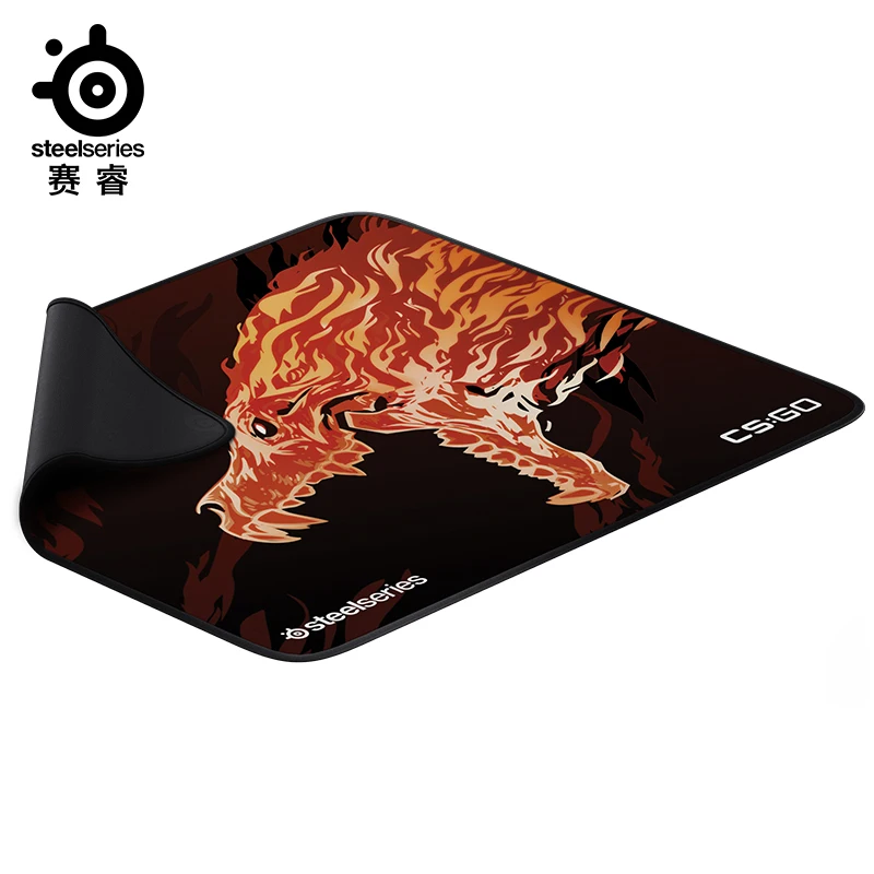 Stelseries QcK+CS GO Howl Roar PUBG Limited Edition Game Mouse Pad