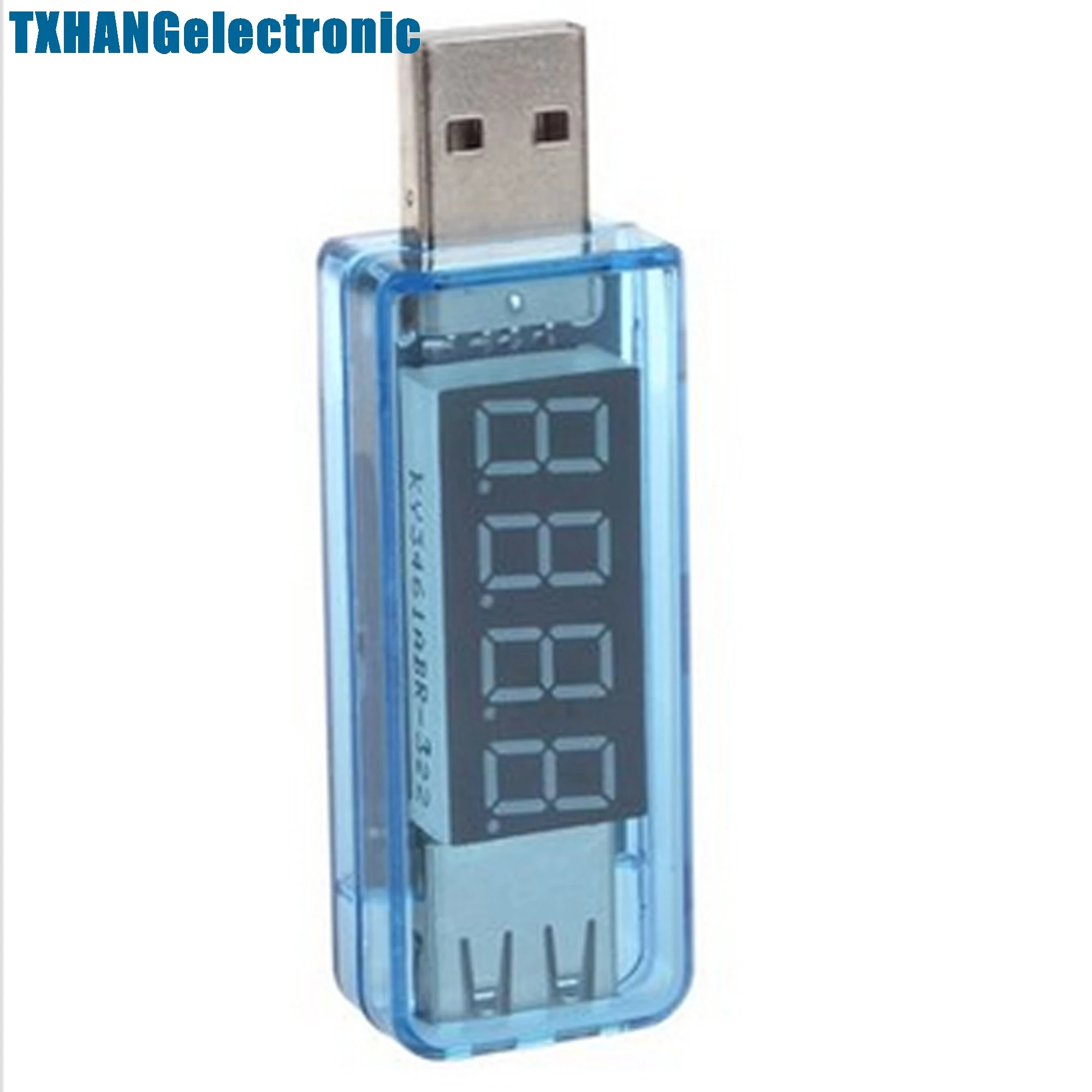 NEW 0.4inch LED 4-Digit Red Display USB Power Charger Voltage Current Tester