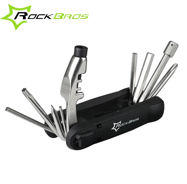 ROCKBROS 12 in 1 Bicycle Repair Tools Bike Multifunctional Tools Kit Set Hex Spoke Wrench Repairing