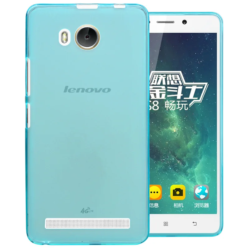 Lenovo A5860 Чехол Высокое Качество ТПУ Мягкий Для Телефона Обложка 4 Цветов 5860 Случая