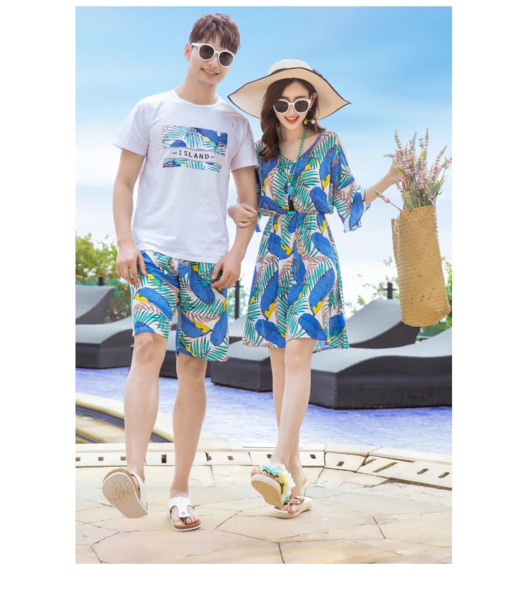 Family Matching Outfits Summer Island 