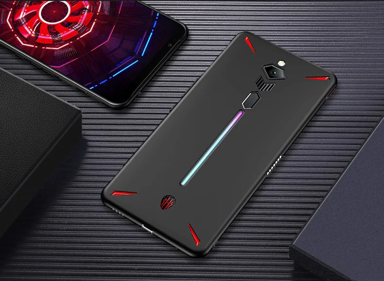 

ZTE nubia Red Magic 3 Case Black Ultra Slim Protective Soft TPU Matte Case For ZTE nubia Red Magic 3 NX629J NX619J 6.65"