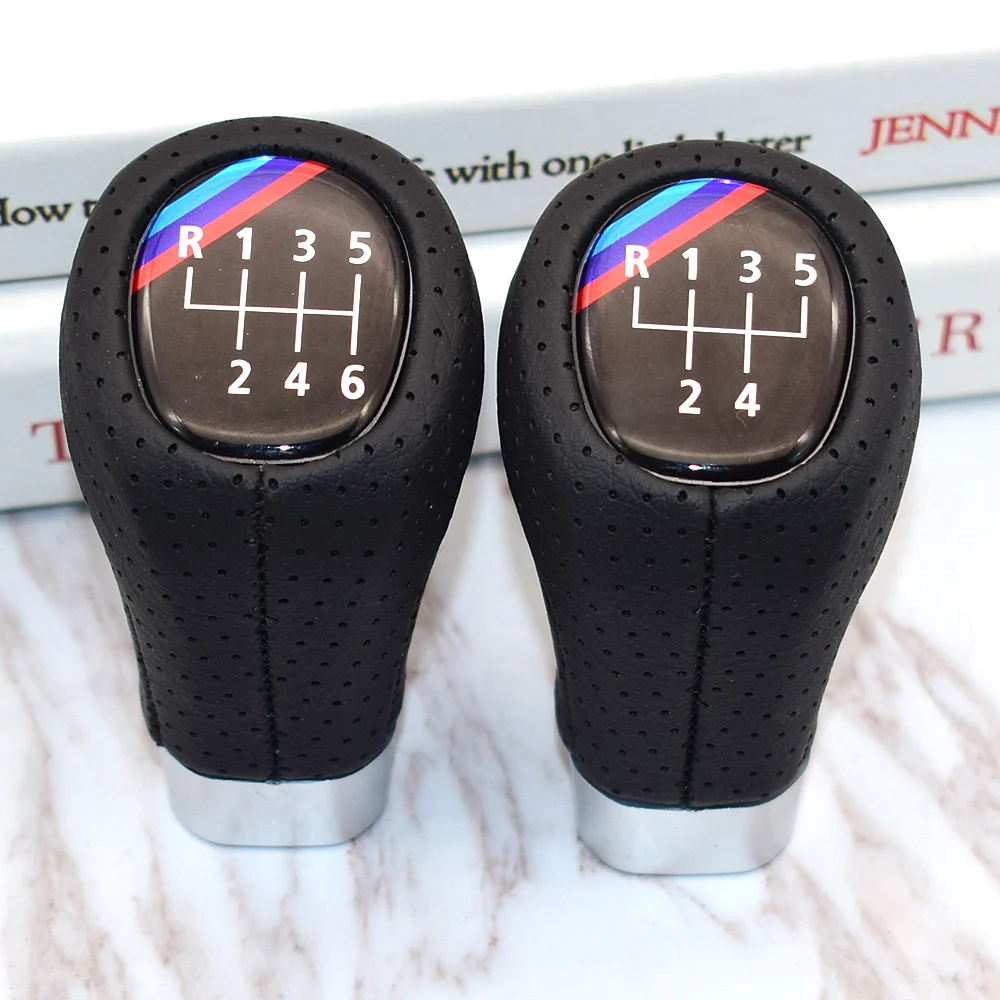 

5 6 Speed for BMW 1 3 Series E81 E82 E87 E88 E90 E91 E92 E93 Gear Shift Knob Head Stick Shifter Lever Pen Handle HandBall