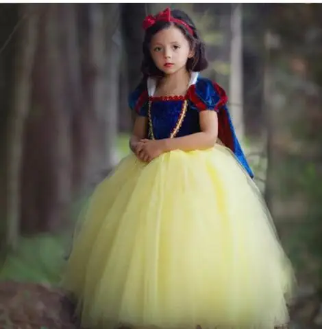Новинка; Наивысшее качество; платье принцессы Софии для маленьких девочек; карнавальный костюм Белоснежки Детские карнавальные вечерние платья-пачки