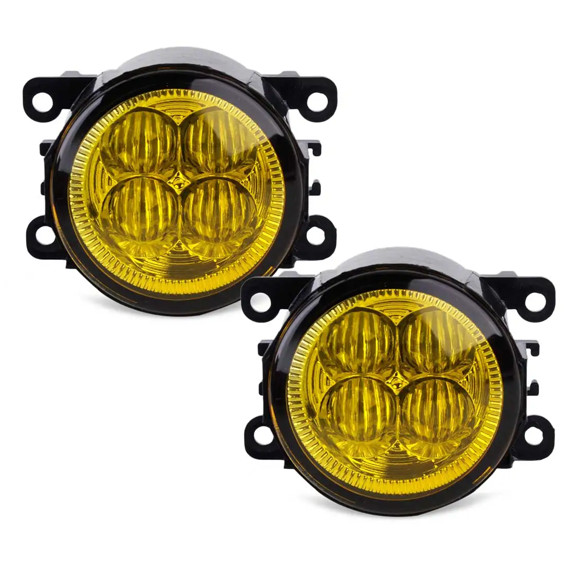  CITALL 33900-T0A-A01 2X Highlighted LED Fog Light Lamp w/ Yellow Lens for Ford Focus Acura Subaru M - 32830638364