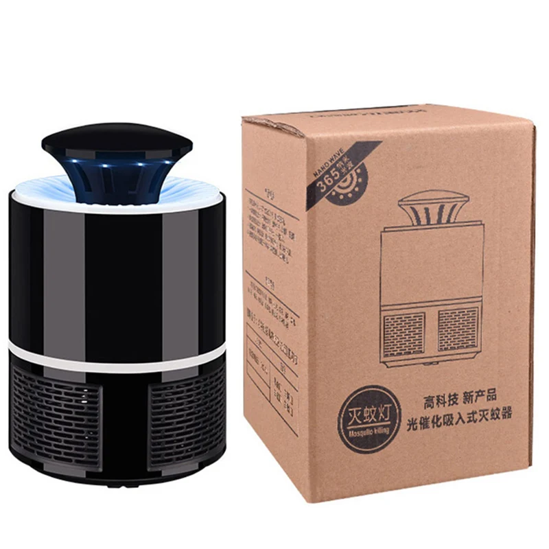 USB Mute Mosquito Killer Электрический летучая ловушка бытовой светодиодный антимоскитный