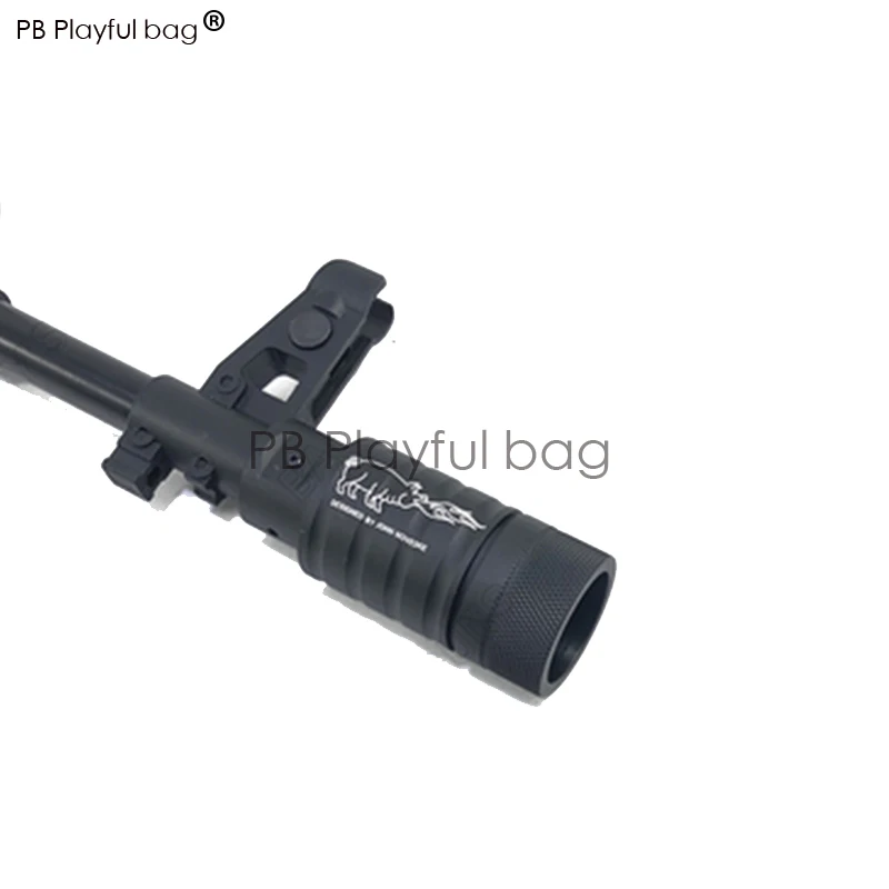 

Outdoor sports gel ball gun toy CP AK fire hat ak modified sleeve adjusted straight plug in the air tight upgrade material MD37