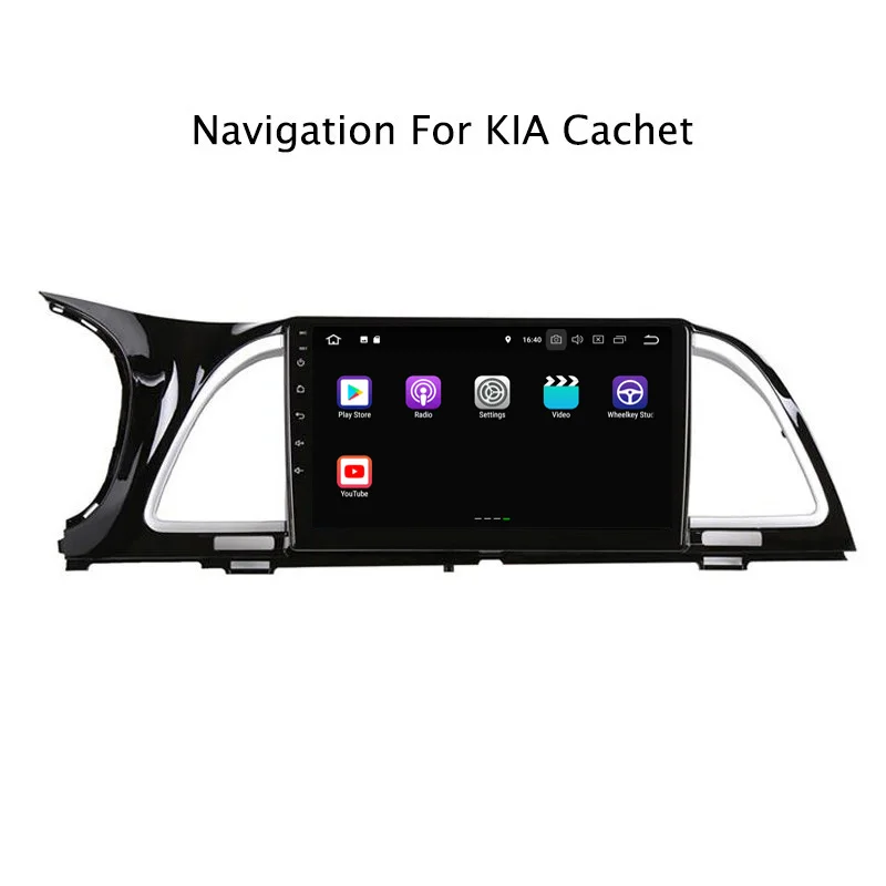 Discount 9" 2G RAM 16G ROM Android 8.1 Car DVD Multimedia Player For Kia Cachet K4 2017 GPS Navigation Radio Stereo Audio 3