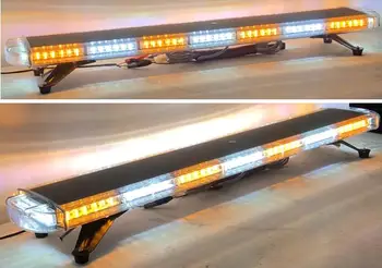 

Free shipping New Lens roof mount led lightbar led light bar led strobe lightbar emergency vehicle lightbar vehicle strobe ligh